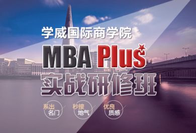 学威国际商学院MBA Plus实战研修班