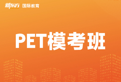 东莞新东方PET模考班