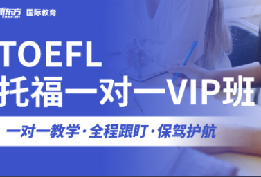 杭州新东方托福一对一VIP班