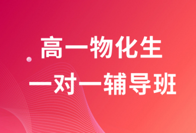 石家庄学大高一物化生一对一辅导班