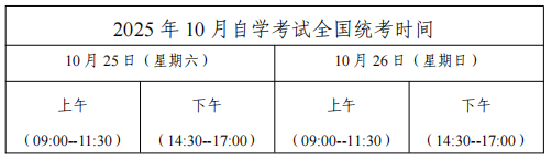 黑龙江2025年10月高等教育自学考试注册报考通知