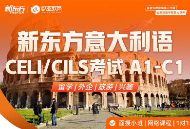 北京新东方意大利语培训班